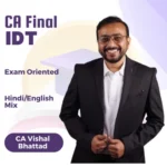 CA Final Indirect Tax| Exam-Oriented Newly Recorded Batch CA Vishal Bhattad | May/Sep26 & Jan27 Exams