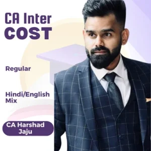 CA Inter Costing Regular Batch By CA Harshad Jaju For Jan & May 26