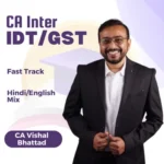CA Inter Indirect Tax IDT GST Exam-Oriented BY CA Vishal Bhattad Jan 2025