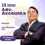 CA Inter Advanced Accounts Full Course By CA Parveen Jindal For Jan 26, May 26, Sep 26 Attempt