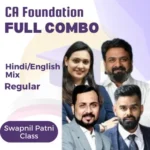 CA Foundation New Syllabus Full Lectures Combo BY Swapnil Patni Class (SPC) Sept 24, Jan 25