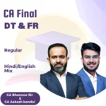 CA Final FR & Direct Tax (Regular Batch Combo) For May 26 & Onwards By CA Aakash Kandoi & CA Bhanwar Borana