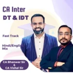CA Inter Taxation (DT IDT) Exam Oriented By CA Vishal Bhattad and CA Bhanwar Borana