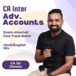 CA Inter Advanced Accounting Exam-Oriented Batch BY CA Jai Chawla For Jan 2026