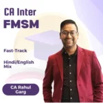 CA INTER FM SM Fast Track (New Course) BY Rahul Garg