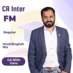 New CA Inter Financial Management Regular Batch By CA Prashant Sarda Jan 2025